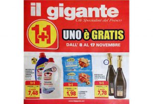 Volantino Il Gigante dal 8 al 17 novembre 2021