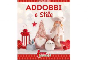 Volantino Iper Natale 2021: addobbi e stile