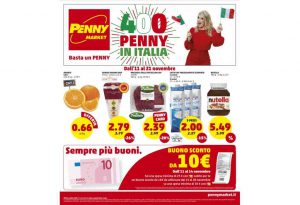 Volantino Penny Market dal 11 al 24 novembre 2021