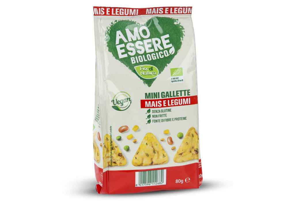 Richiamate Mini gallette Mais e Legumi Fior di Natura Eurospin per allergene non dichiarato in etichetta