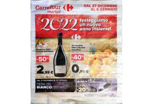 Volantino Carrefour Market dal 27 dicembre 2021 al 6 gennaio 2022