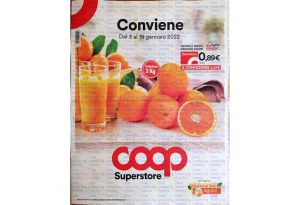 Volantino Coop Superstore dal 3 al 19 gennaio 2022