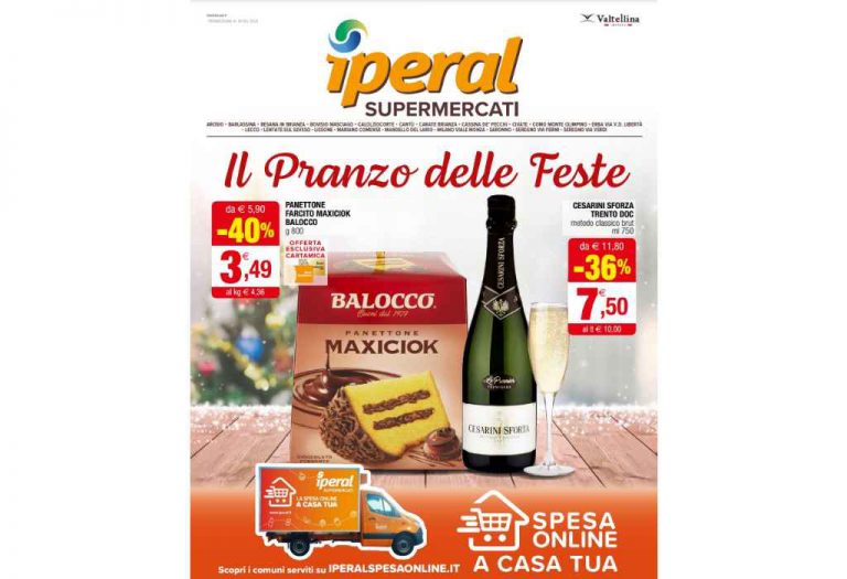 Volantino Iperal dal 15 al 31 dicembre 2021