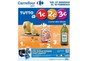 Volantino Carrefour Iper dal 27 gennaio al 10 febbraio 2022