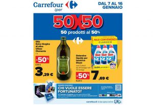 Volantino Carrefour Iper dal 7 al 16 gennaio 2022