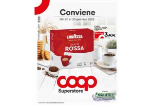 Volantino Coop Superstore dal 20 al 30 gennaio 2022