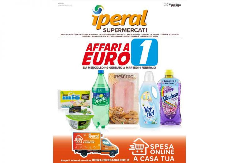 Volantino Iperal dal 19 gennaio al 1 febbraio 2022