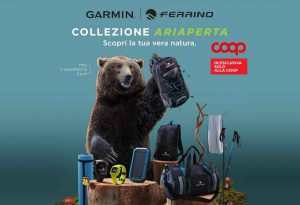 Collezione Ariaperta Coop 2022: la raccolta bollini per accessori Garmin e Ferrino
