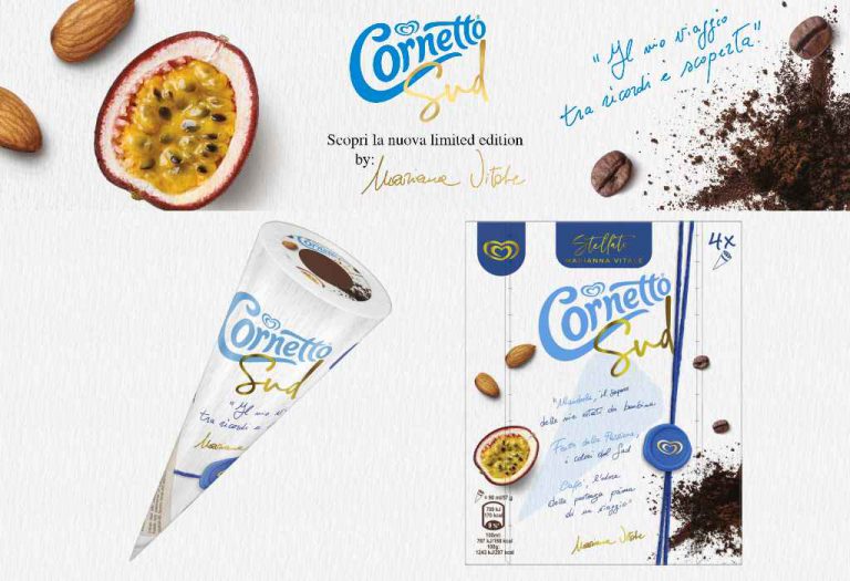 Cornetto Stellato 2022: Sud di Marianna Vitale, la novità Algida tra caffè, mandorle e frutto della passione