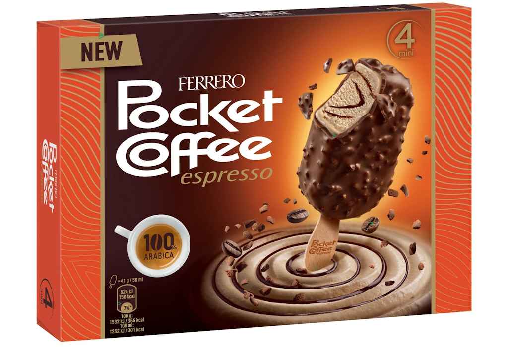 Pocket Coffee Gelato: la novità Ferrero per l'estate 2022 svelata sui social