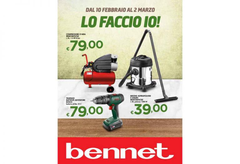 Volantino Bennet Fai da Te dal 10 febbraio al 2 marzo 2022