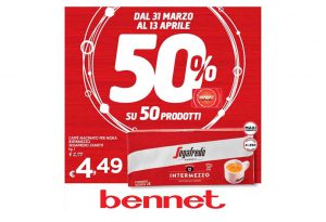 Volantino Bennet dal 31 marzo al 13 aprile 2022