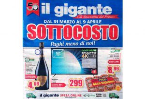 Volantino Il Gigante dal 31 marzo al 9 aprile 2022