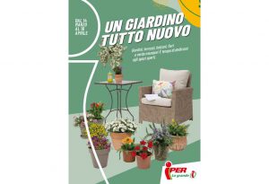 Volantino Iper Giardino dal 14 marzo al 18 aprile 2022