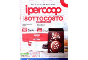 Volantino Ipercoop dal 24 marzo al 6 aprile 2022