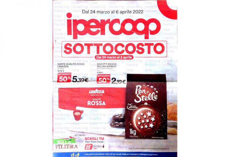 Volantino Ipercoop dal 24 marzo al 6 aprile 2022