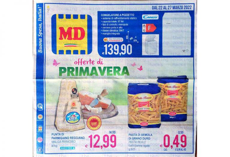 Volantino MD dal 22 al 27 marzo 2022