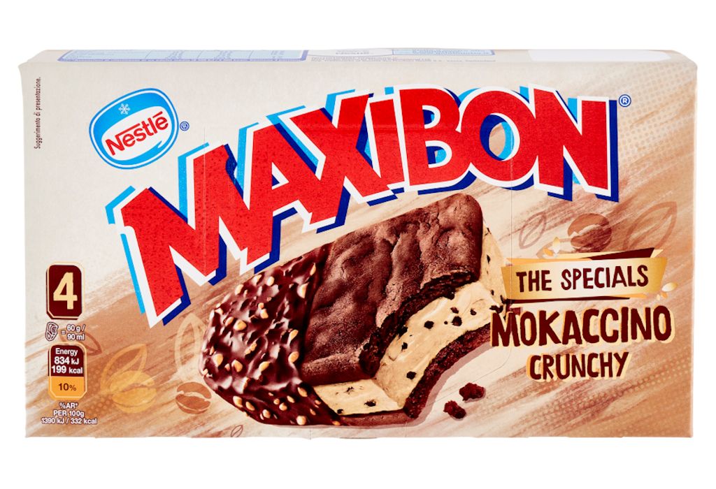 Maxibon Mokaccino Crunchy: novità 2022 della linea The Specials Maxibon
