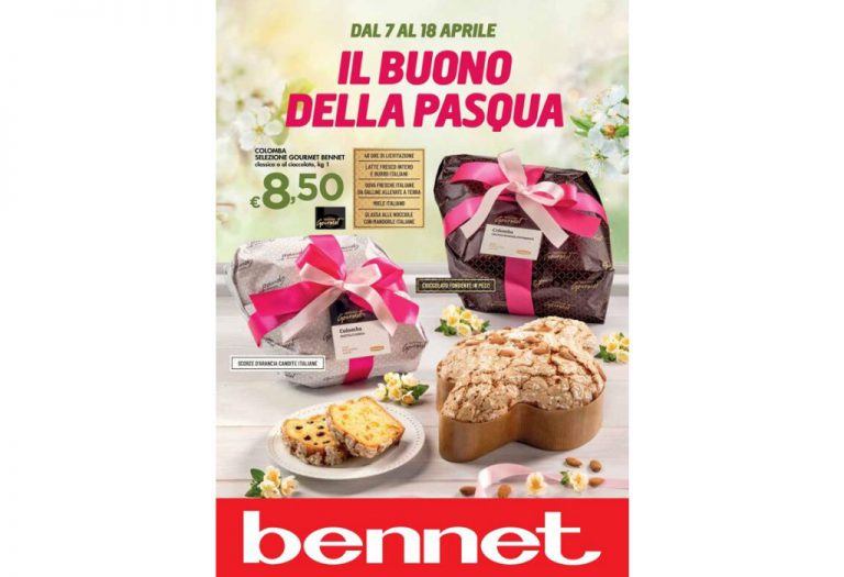 Volantino Bennet dal 7 al 18 aprile 2022