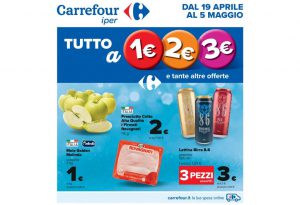 Volantino Carrefour Iper dal 19 aprile al 5 maggio 2022