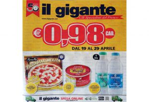 Volantino Il Gigante dal 19 al 29 aprile 2022