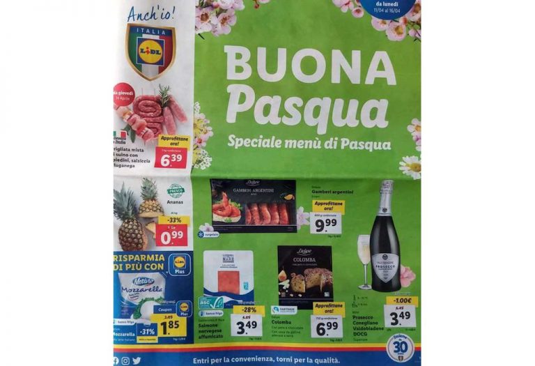 Volantino Lidl dal 11 al 16 aprile 2022