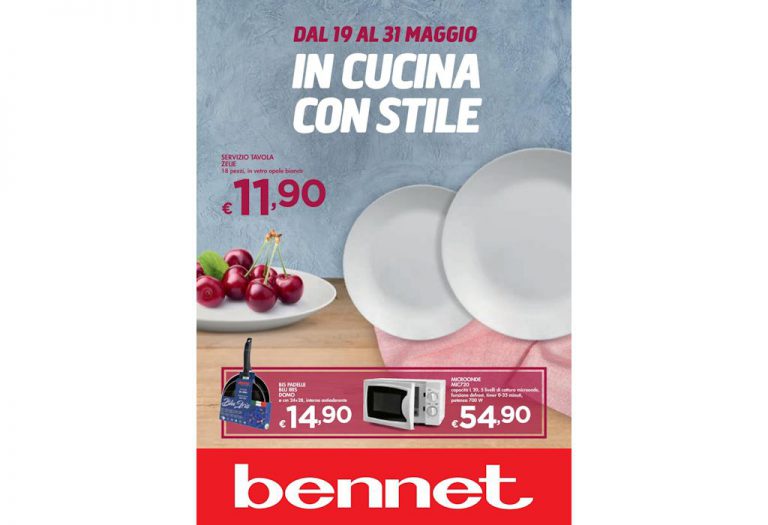 Volantino Bennet dal 19 al 31 maggio 2022