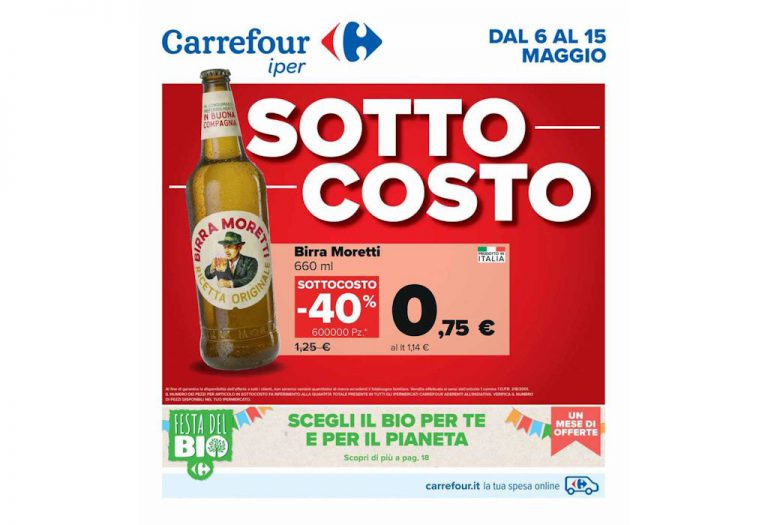 Volantino Carrefour Iper dal 6 al 15 maggio 2022
