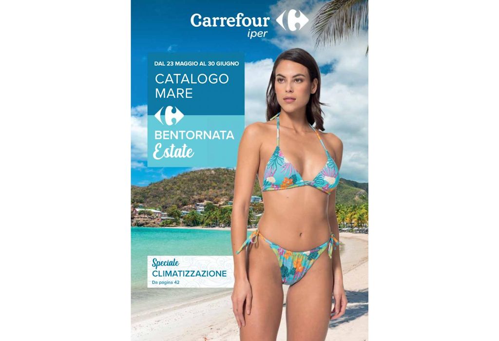Volantino Carrefour Catalogo Mare dal 23 maggio al 30 giugno 2022