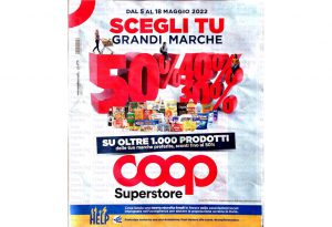 Volantino Coop dal 5 al 18 maggio 2022