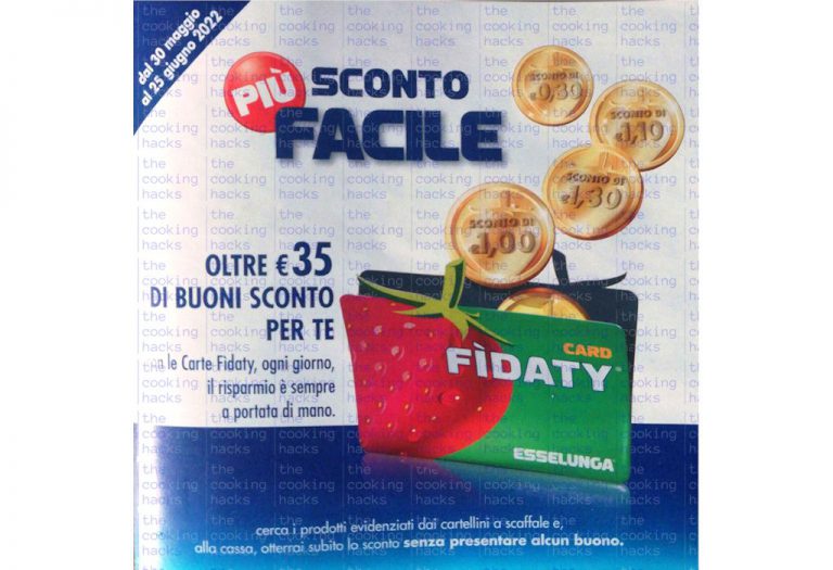 Volantino Esselunga Più Sconto Facile dal 30 maggio al 25 giugno 2022