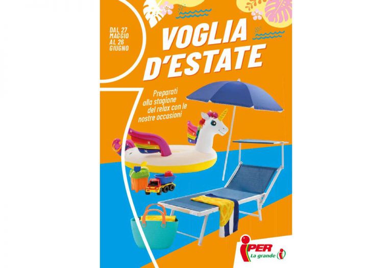 Volantino Iper Estate dal 27 maggio al 26 giugno 2022