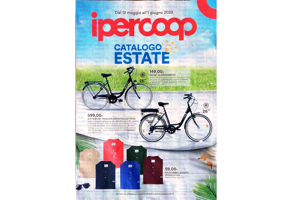 Volantino Ipercoop Catalogo Estate dal 12 maggio al 1 giugno 2022