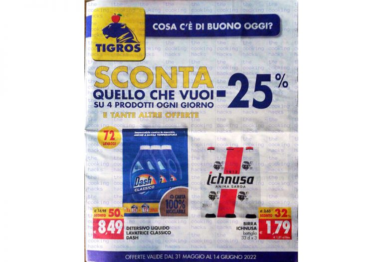 Volantino Tigros dal 31 maggio al 14 giugno 2022