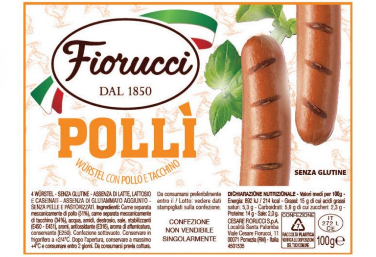 Richiamati wurstel per possibile presenza di Salmonella