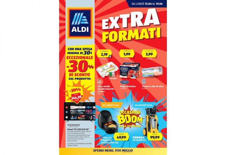 Volantino Aldi dal 13 al 19 giugno 2022