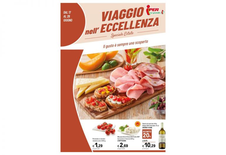 Volantino Iper Speciale Estate dal 17 al 26 giugno 2022