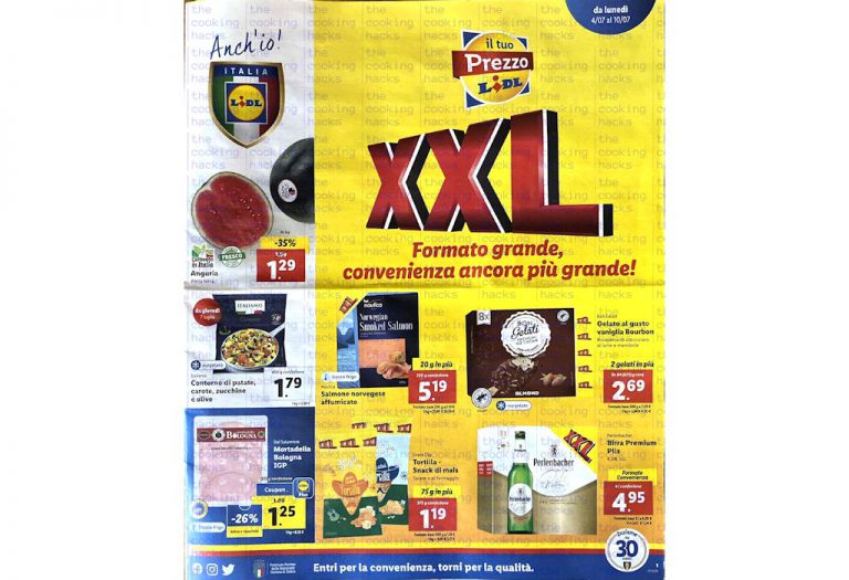 Volantino Lidl dal 4 al 10 luglio 2022