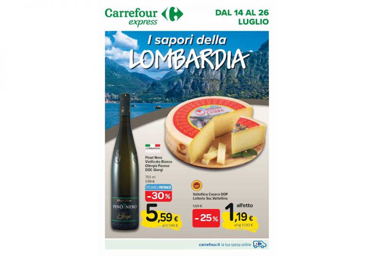 Volantino Carrefour Express dal 14 al 26 luglio 2022
