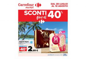 Volantino Carrefour Market dal 28 luglio al 10 agosto 2022