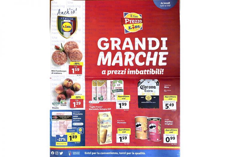 Volantino Lidl dal 11 al 17 luglio 2022