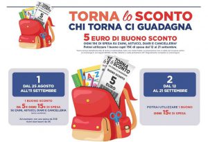 Esselunga Torna lo sconto Scuola