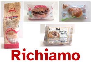 Richiamati prodotti da forno con crema alla nocciola per allergene non dichiarato in etichetta