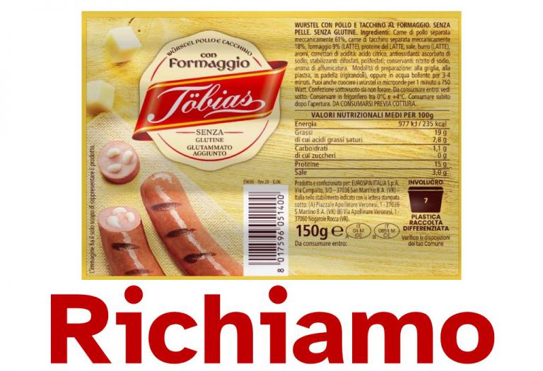 Richiamati wurstel con formaggio per Listeria Monocytogenes