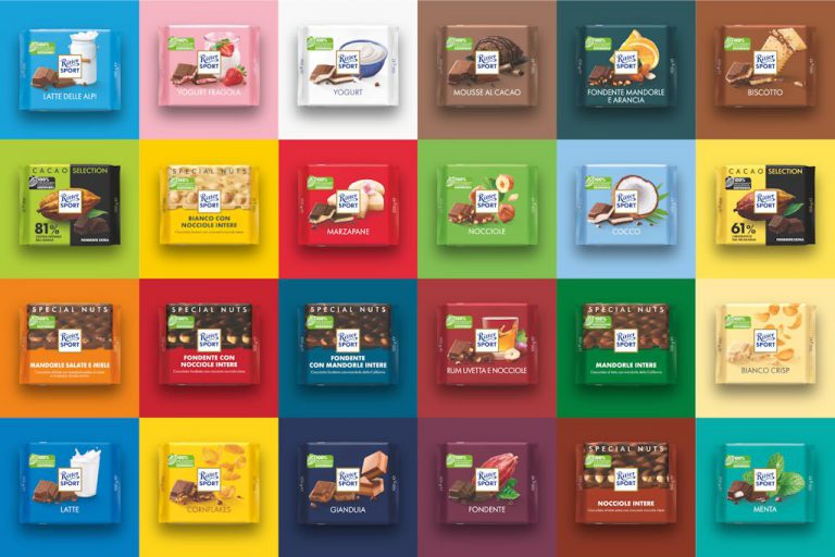 Ritter Sport cambia le confezioni: ecco come saranno i gusti classici, Special Nuts e Cacao Selection