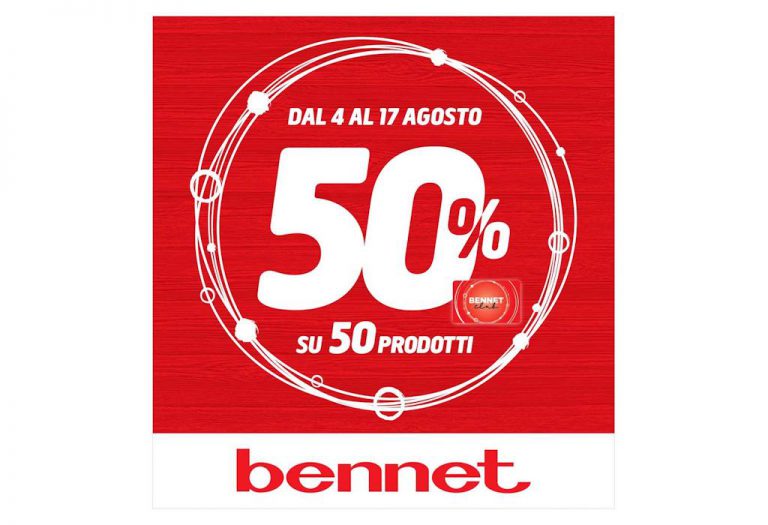Volantino Bennet dal 4 al 17 agosto 2022