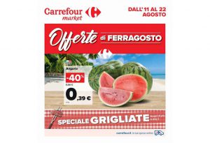 Volantino Carrefour Market dal 11 al 22 agosto 2022