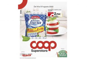 Volantino Coop dal 18 al 31 agosto 2022