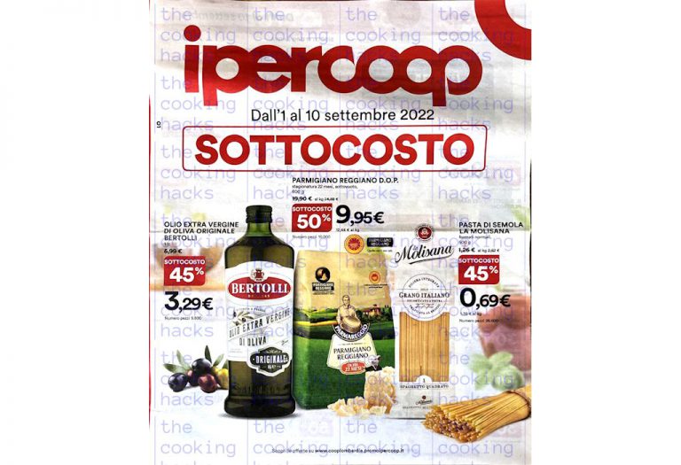 Volantino Ipercoop dal 1 al 10 settembre 2022