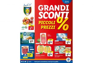 Volantino Lidl dal 29 agosto al 4 settembre 2022